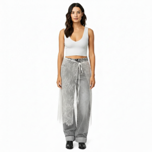 Top sin mangas escote V