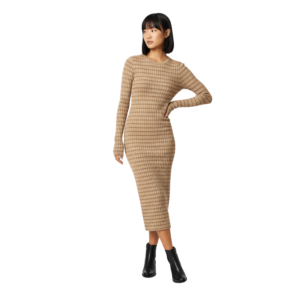 Vestido largo de Rib/Morley